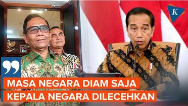 Rocky Gerung Dilaporkan ke Polisi, Mahfud MD: Pak Jokowi Tidak Akan Mengadu