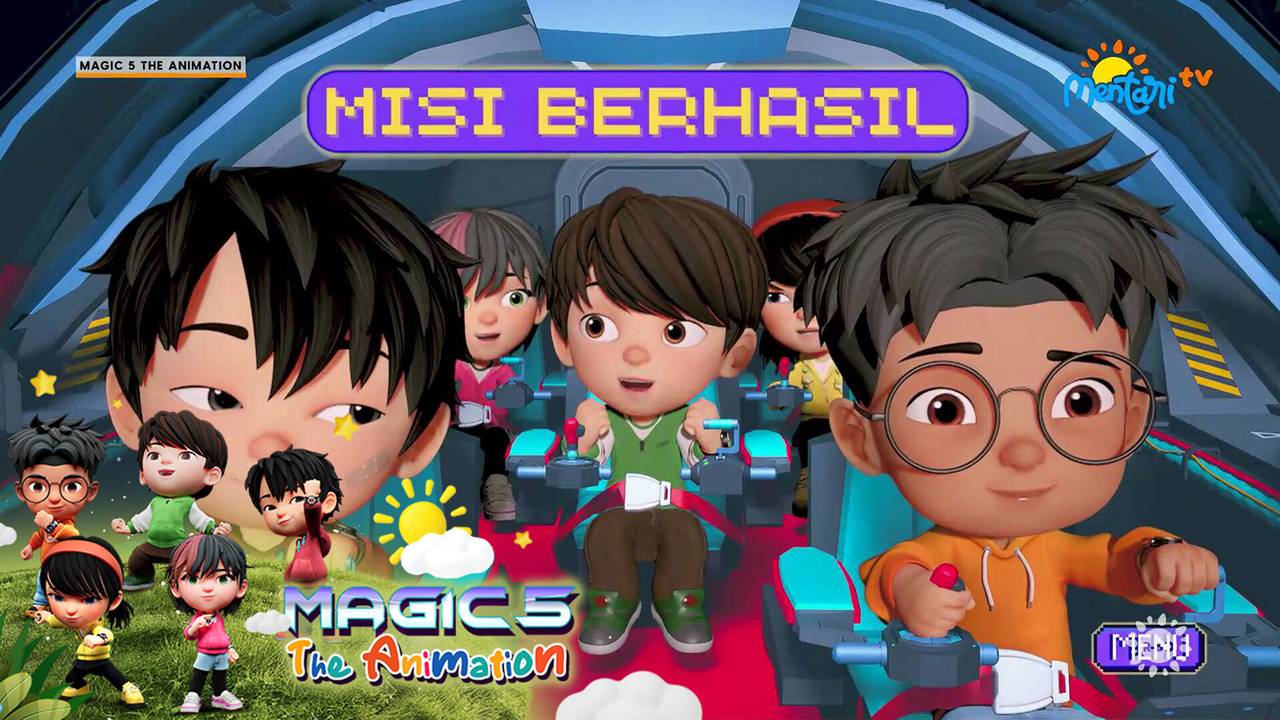 [Gratis] Magic 5 The Animation - Tersesat di Luar Angkasa! | Magic 5 ...