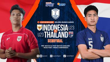LIVE REACTION EKSKLUSIF GBK Timnas Indonesia vs Thailand | ASEAN U-23 Championship Mandiri Cup 2025