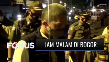 Razia Pembatasan Jam Malam di Bogor, PKL hingga Restoran/Kafe Ditertibkan Petugas