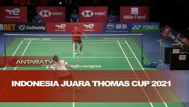 Indonesia juara thomas cup 2021