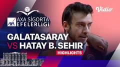 Galatasaray HDI Si̇gorta vs Hatay B. Sehir BLD. - Highlights | Men's Turkish League 2023/24