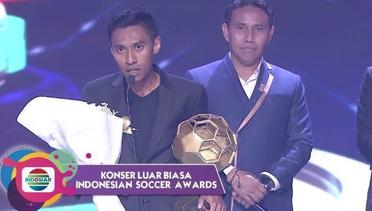 SELAMAT!!! Fadil Sausu "Bali United" Raih Predikat Sebagai Best Footballer 2019 - KLB Indonesian Soccer Awards 2020