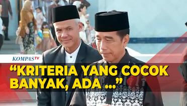 Jawaban Presiden Jokowi soal Kriteria Cawapres Pendamping untuk Ganjar di Pemilu 2024