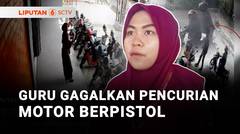 Guru Gagalkan Pencurian Sepeda Motor, Sempat Ditodong Senjata Api | Liputan 6