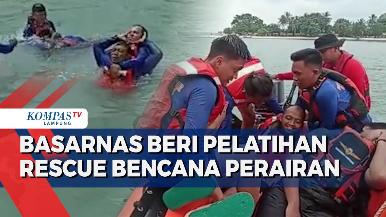 Basarnas dan Warga Gelar Latihan Water Rescue - Kompas TV