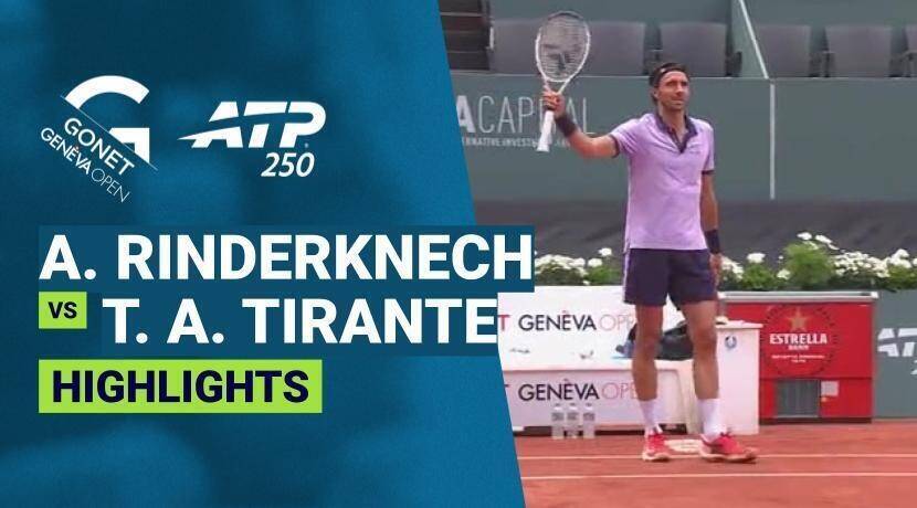 Arthur Rinderknech vs Thiago Agustin Tirante - Round 1 | ATP 250: Gonet Geneva Open 2026