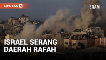 Ledakan Besar Terlihat di Gaza saat Israel Lancarkan Operasi di Rafah