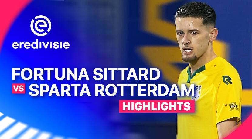 Fortuna Sittard vs Sparta Rotterdam