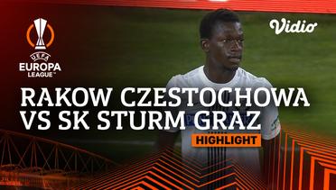 Rakow Czestochowa vs SK Sturm Graz - Highlights | UEFA Europa League 2023/24