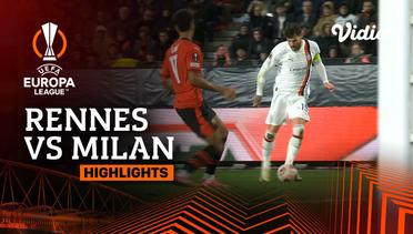 Rennes vs Milan - Highlights | UEFA Europa League 2023/24
