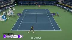Match Highlight | Garbine Muguruza 2 vs 0 Elise Mertens | WTA Dubai Tennis Championship 2021