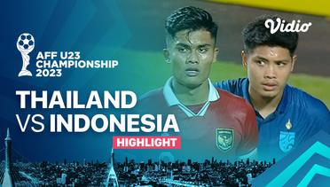 Highlights - Thailand vs Indonesia | AFF U-23 Championship 2023