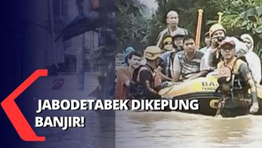 Jabodetabek Banjir, Warga Harus Waspada 3 Hari ke Depan!