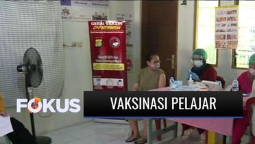Ditresnarkoba Gelar Vaksinasi Untuk Pelajar SMP dan SMA di Kabupaten Tangerang | Fokus
