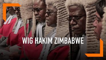 Sedang Krisis, Hakim Zimbabwe Beli Wig Rp2,3 Miliar