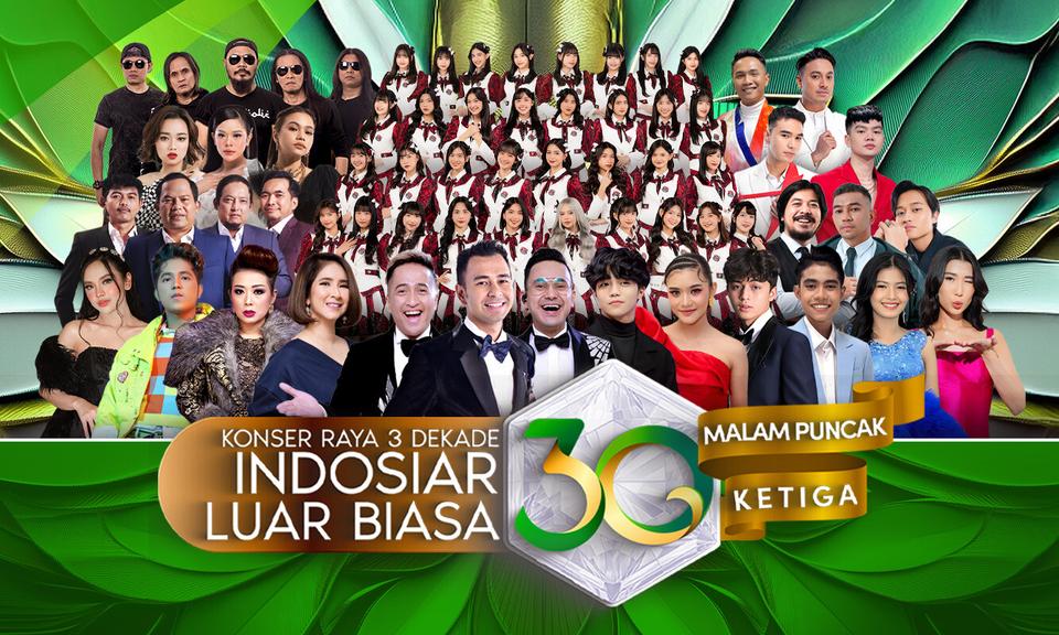 HUT 3 Dekade Indosiar Malam Ketiga