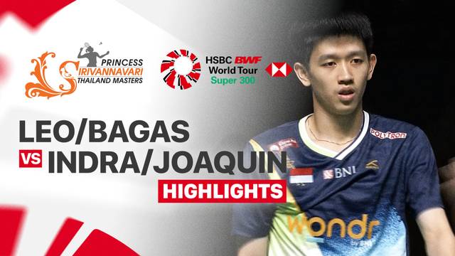 Leo Rolly Carnando/Bagas Maulana (INA) vs Raymond Indra/Nikolas Joaquin (INA) - Highlight | PRINCESS SIRIVANNAVARI Thailand Masters 2026