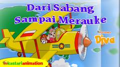 Dari Sabang Sampai Merauke | Lagu Anak Indonesia bersama Diva | Kastari Animation