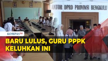 Datangi DPRD Bengkulu, Guru PPPK Baru Lulus Seleksi Menuntut soal Ini