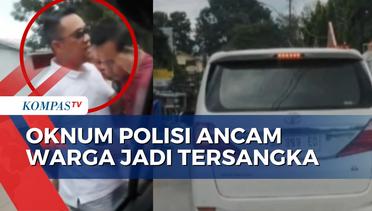 Polisi Ungkap Pelat Mobil Alphard Bripka Edi yang Ancam Warga dengan Sajam di Palembang Palsu