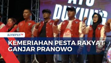 Meriah! Pesta Rakyat Ganjar Pranowo di Bogor Hadirkan Konser Musik dan Bazar UMKM
