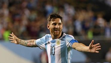 Argentina Vs Panama 5-0: Masuk Pada Menit ke-61, Messi Cetak Hat-trick