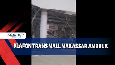 Plafon Trans Studio Mall Makassar Ambruk, Polrestabes Makassar turunkan Tim inafis
