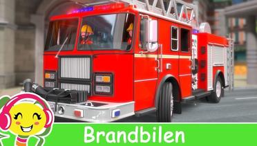 Truk pemadam kebakaran | Lagu anak truk pemadam kebakaran | Lagu anak-anak dalam bahasa Swedia - BarnMusikTV