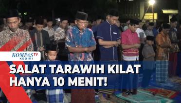 Salat Tarawih Kilat, 23 Rakaat Hanya 10 Menit!