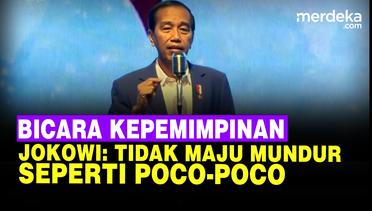 Tegas! Jokowi Soal Pemimpin Indonesia Selanjutnya "Tidak Maju Mundur Seperti Poco-Poco"