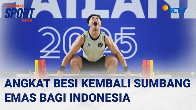 Rahmat Erwin Juara, Angkat Besi Kembali Sumbang Emas Bagi Kontingen Merah Putih di SEA Games 2025
