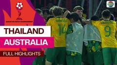 Thailand vs Australia - Full Highlight | Asean Boys Championship U16 2024