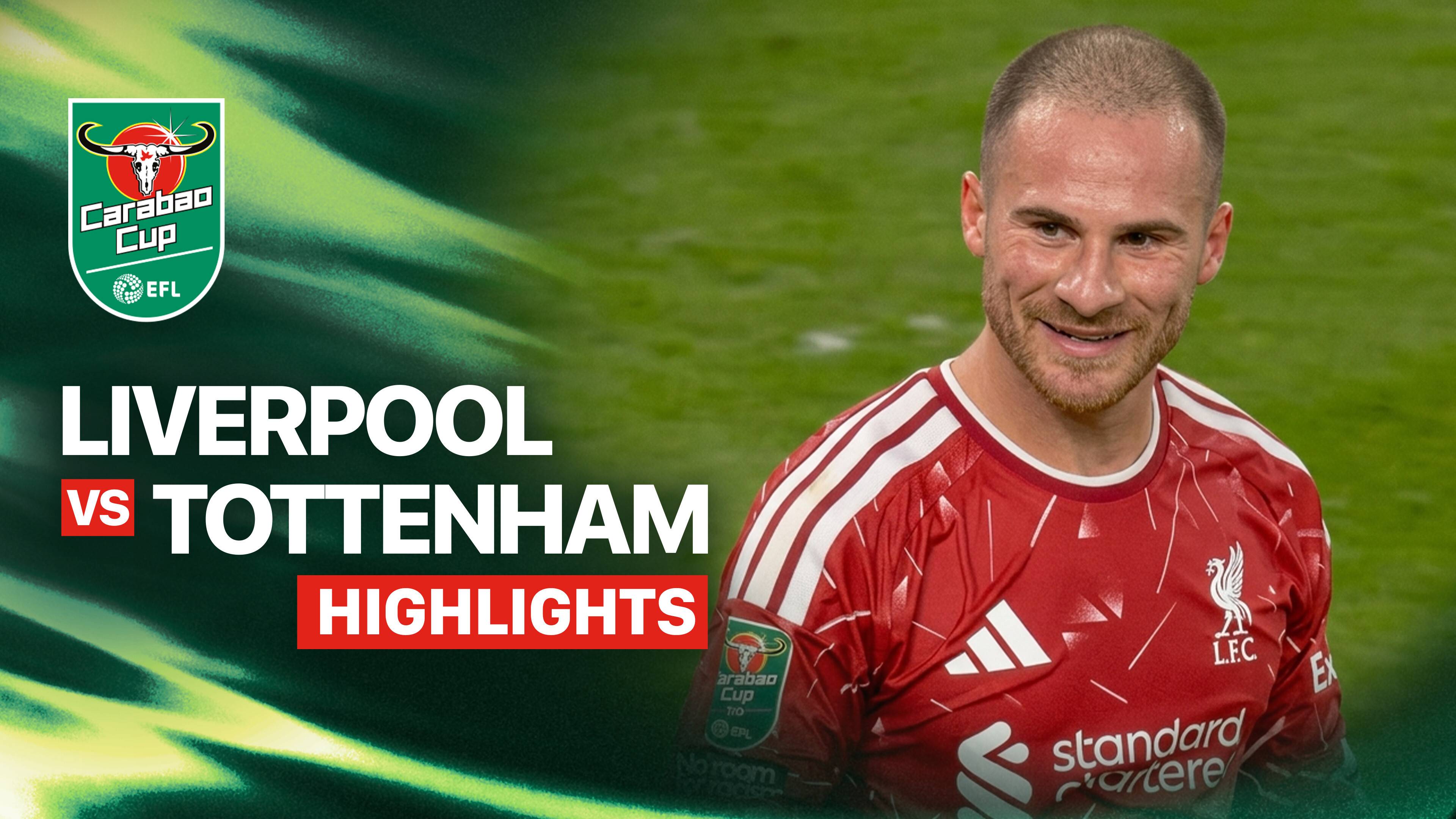 Liverpool vs Tottenham Hotspur