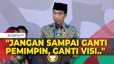 [FULL] Sambutan Jokowi di Apel Akbar Kokam Muhammadiyah, Bahas Kriteria Pemimpin RI