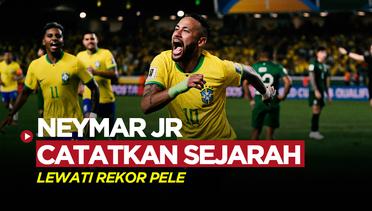 Lewati Rekor Pele, Neymar Jadi Pencetak Gol Terbanyak Sepanjang Sejarah Brasil