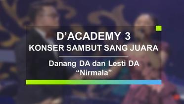 Danang DA dan Lesti DA - Nirmala (Konser Sambut Sang Juara D'Academy 3)