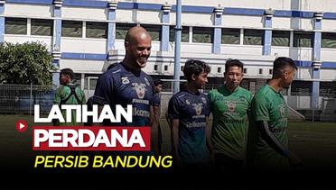 Tanggapan David da Silva Saat Jalani Latihan Perdana Persib Bandung Usai Diliburkan Dua Pekan
