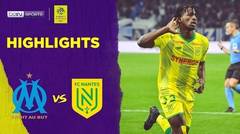 Match Highlight | Marseille 1 vs 3 Nantes  | France Ligue 1 2020