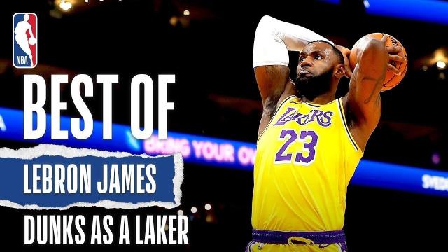 Best LeBron James Dunks as A Laker