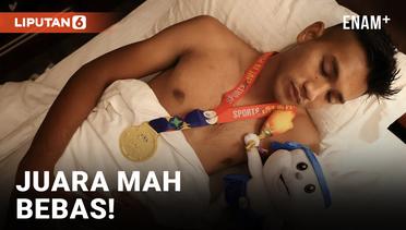 Pemain Timnas Tidur Pakai Medali Usai Juara