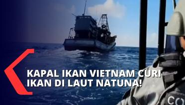Detik-detik Aksi Bakamla RI Tangkap Kapal Vietnam di Laut Natuna Utara!