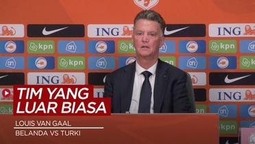 Timnas Belanda Bantai Turki 6-1, Ini Komentar Louis van Gaal