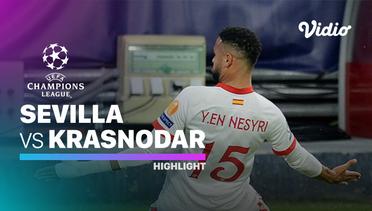 Highlight - Sevilla vs Krasnodar I UEFA Champions League 2020/2021