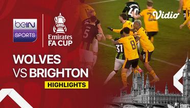 Wolves vs Brighton - Highlights | FA Cup 2023/24
