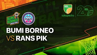 Full Match | Bumi Borneo Pontianak vs RANS PIK Basketball | IBL Tokopedia 2023