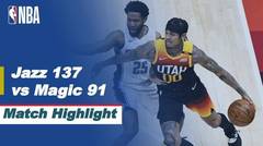 Match Highlight | Utah Jazz 137 vs 91 Orlando Magic | NBA Regular Season 2020/21
