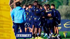 The team completed its last training session before visiting Valencia | Cadiz Football Club