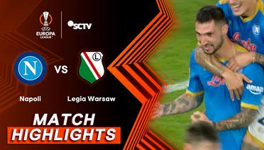 Napoli VS Legia Warsaw - Highlights Liga Eropa UEFA 2021