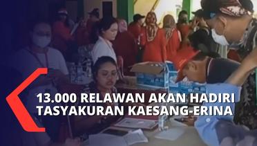 13.000 Relawan Akan Hadiri Tasyakuran Kaesang-Erina di Solo!